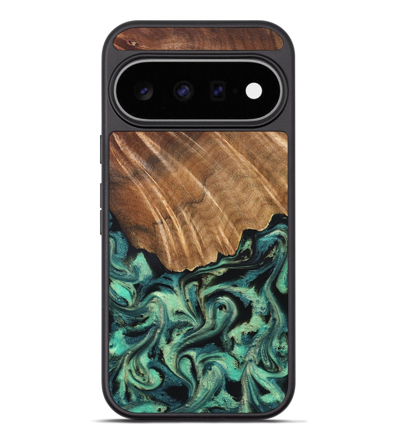 Pixel 11 Pro XL Wood Phone Case - Fay (Green, 826473)