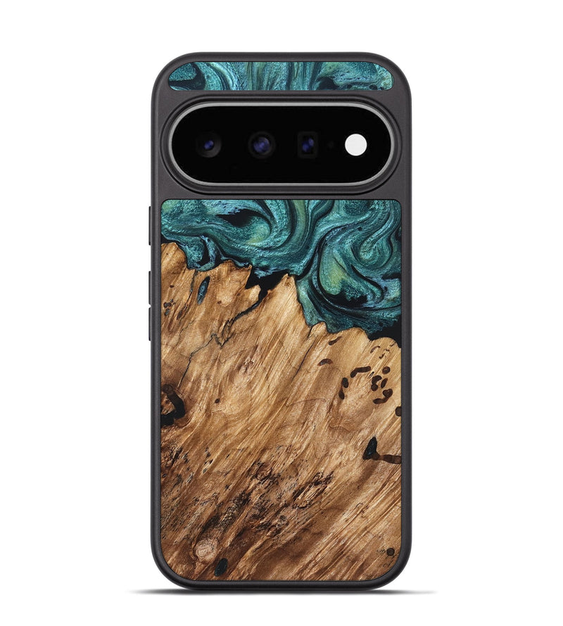 Pixel 11 Wood Phone Case - Tadeo (Green, 826474)