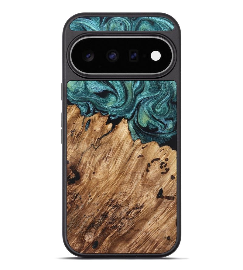 Pixel 11 Pro XL Wood Phone Case - Tadeo (Green, 826474)