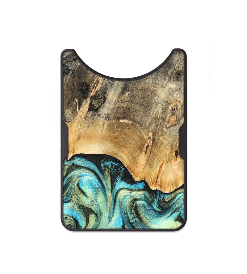 Alloy Wood Wallet - Zana (Green, 826480)