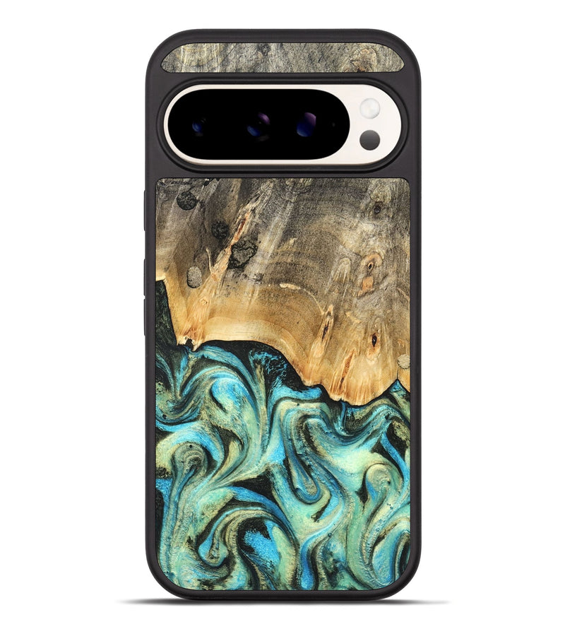 Pixel 10 Pro XL Wood Phone Case - Zana (Green, 826480)