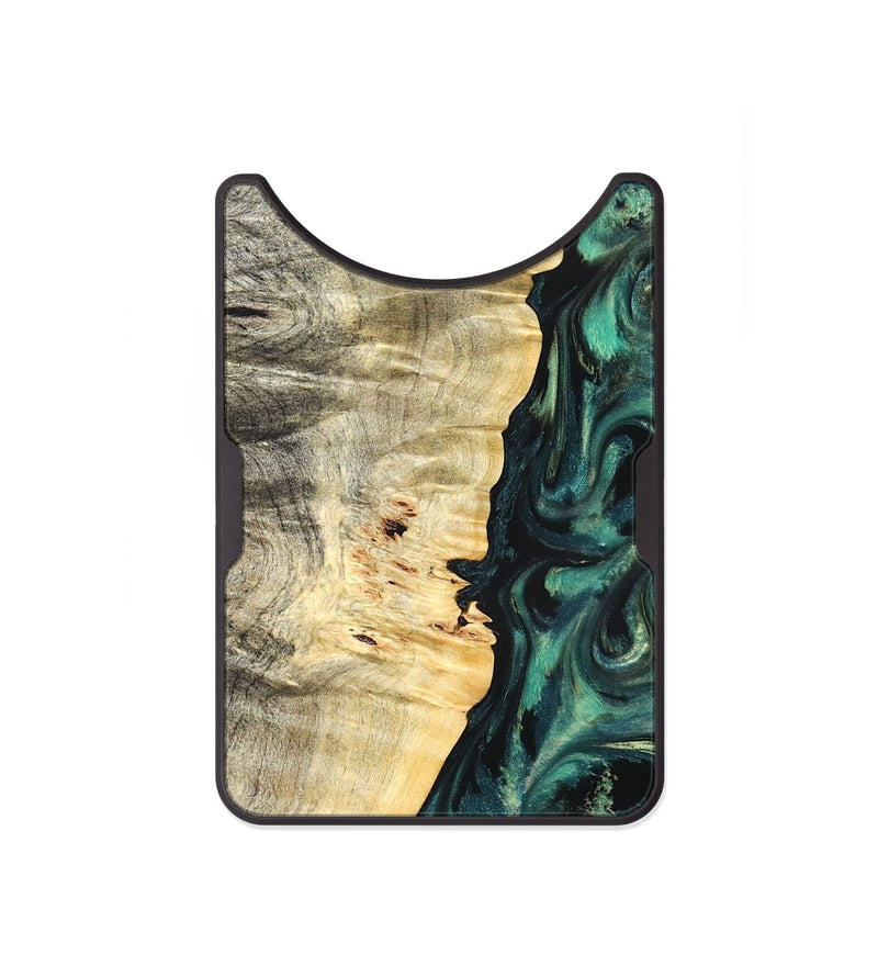 Alloy Wood Wallet - Krystal (Green, 826501)