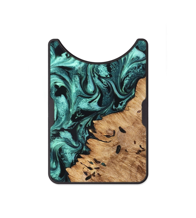 Alloy Wood Wallet - Zayden (Green, 826503)