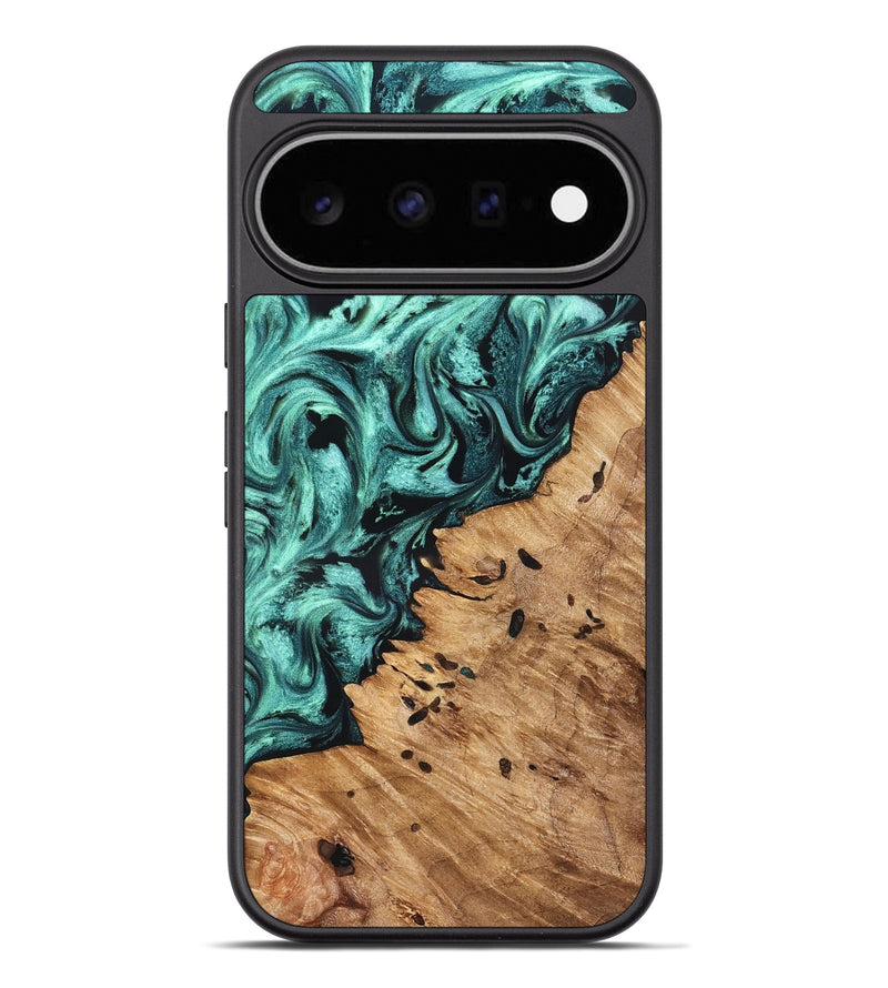 Pixel 11 Pro XL Wood Phone Case - Zayden (Green, 826503)