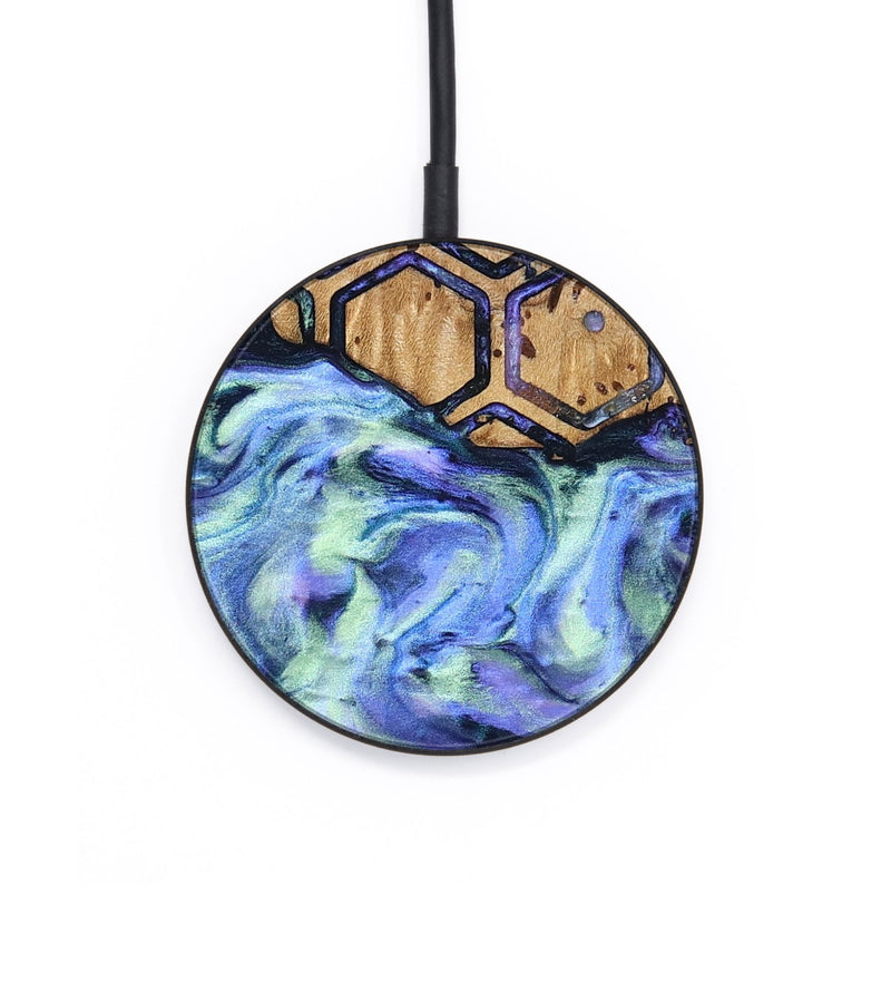 Circle Wood Wireless Charger - Cannon (Pattern, 826524)