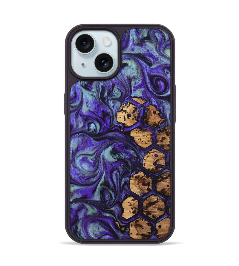 iPhone 15 Wood Phone Case - Layla (Pattern, 826527)