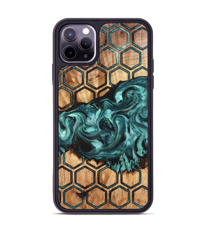 iPhone 11 Pro Max Wood Phone Case - Dominik (Pattern, 826529)