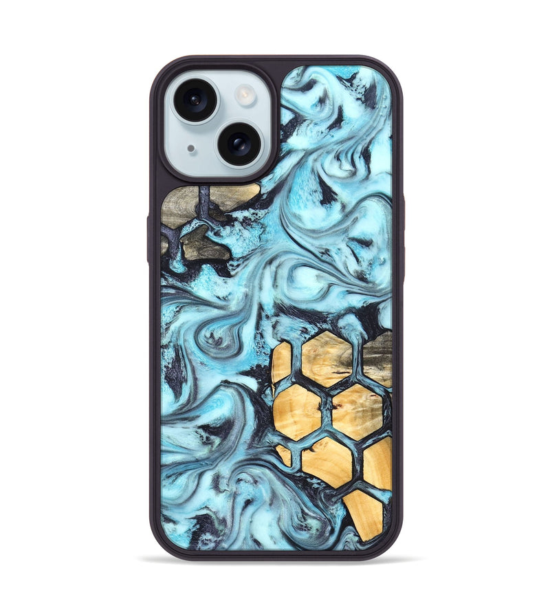 iPhone 15 Wood Phone Case - Jeremy (Pattern, 826530)