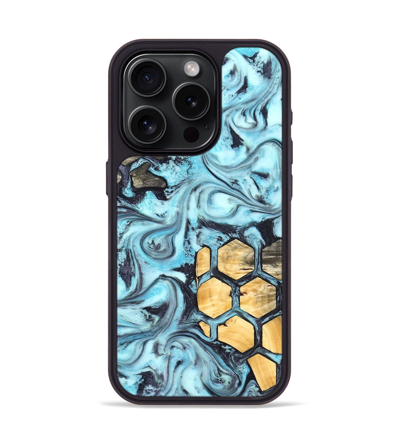 iPhone 15 Pro Wood Phone Case - Jeremy (Pattern, 826530)