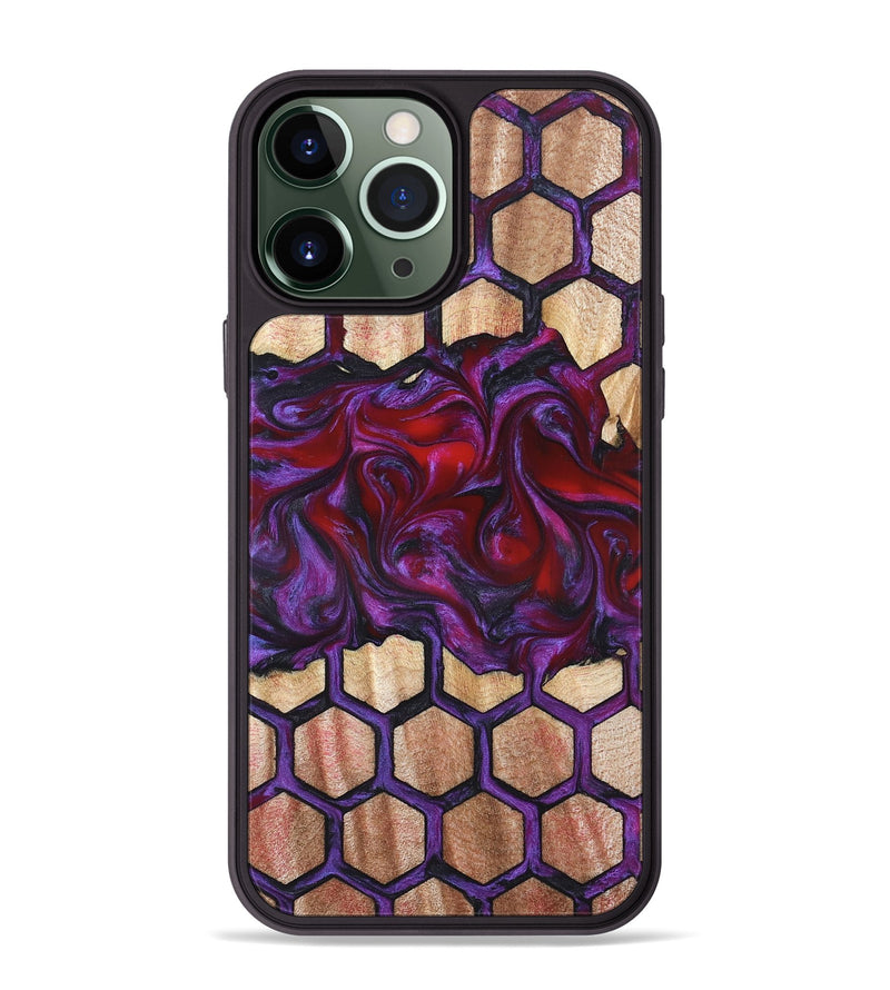 iPhone 13 Pro Max Wood Phone Case - Dasia (Pattern, 826532)
