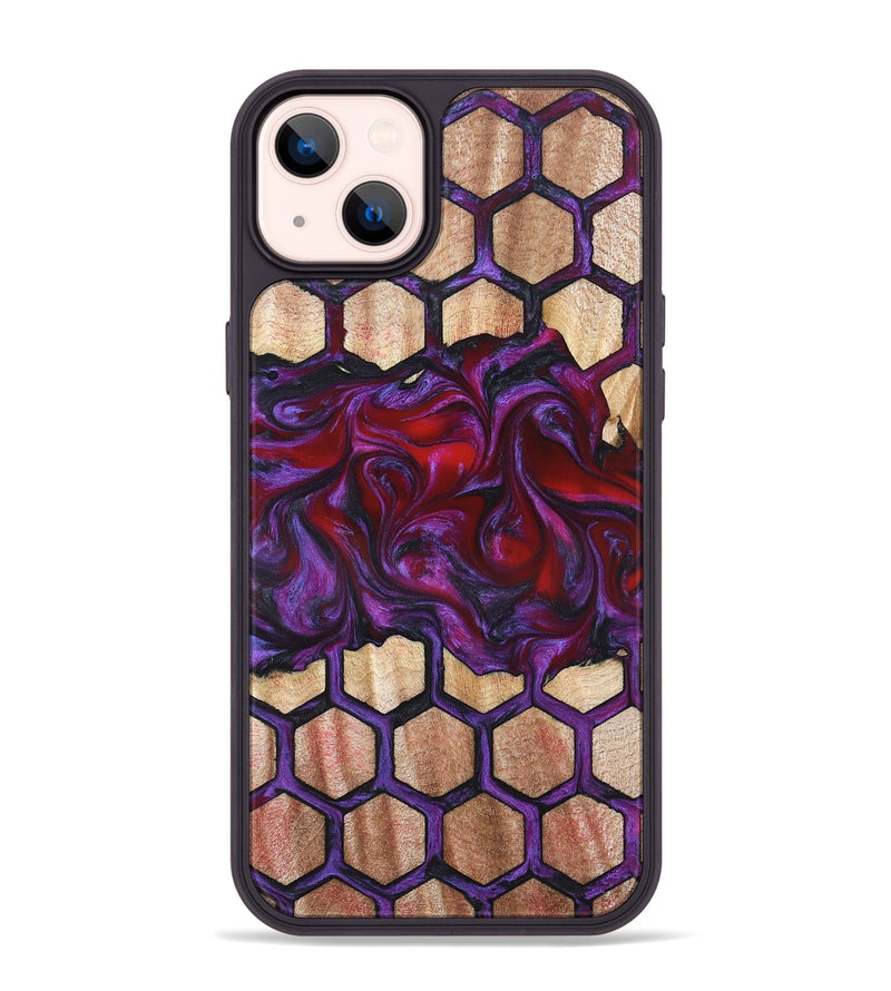 iPhone 14 Plus Wood Phone Case - Dasia (Pattern, 826532)