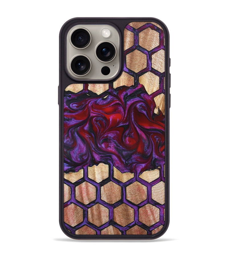 iPhone 15 Pro Max Wood Phone Case - Dasia (Pattern, 826532)