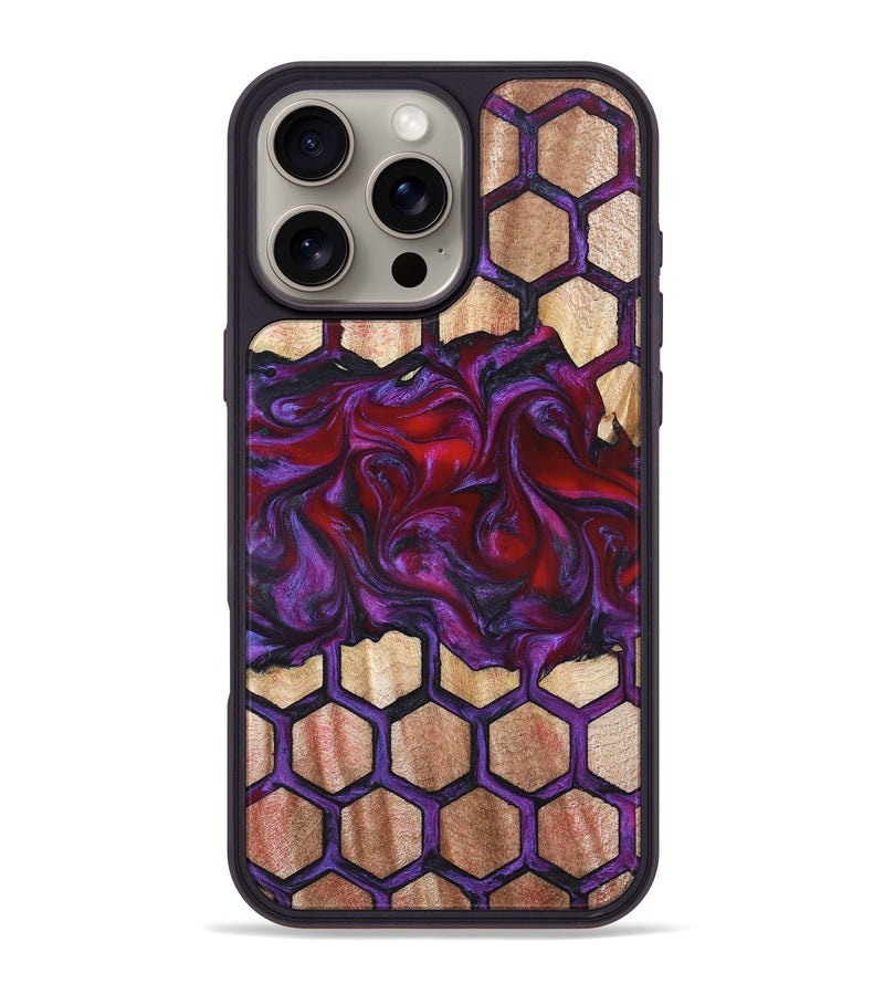 iPhone 16 Pro Max Wood Phone Case - Dasia (Pattern, 826532)