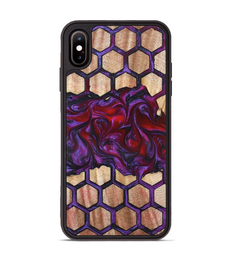 iPhone Xs Max Wood Phone Case - Dasia (Pattern, 826532)