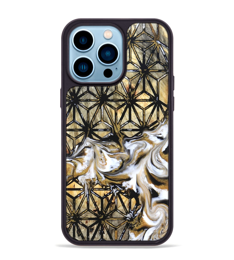 iPhone 14 Pro Max Wood Phone Case - Sawyer (Pattern, 826533)
