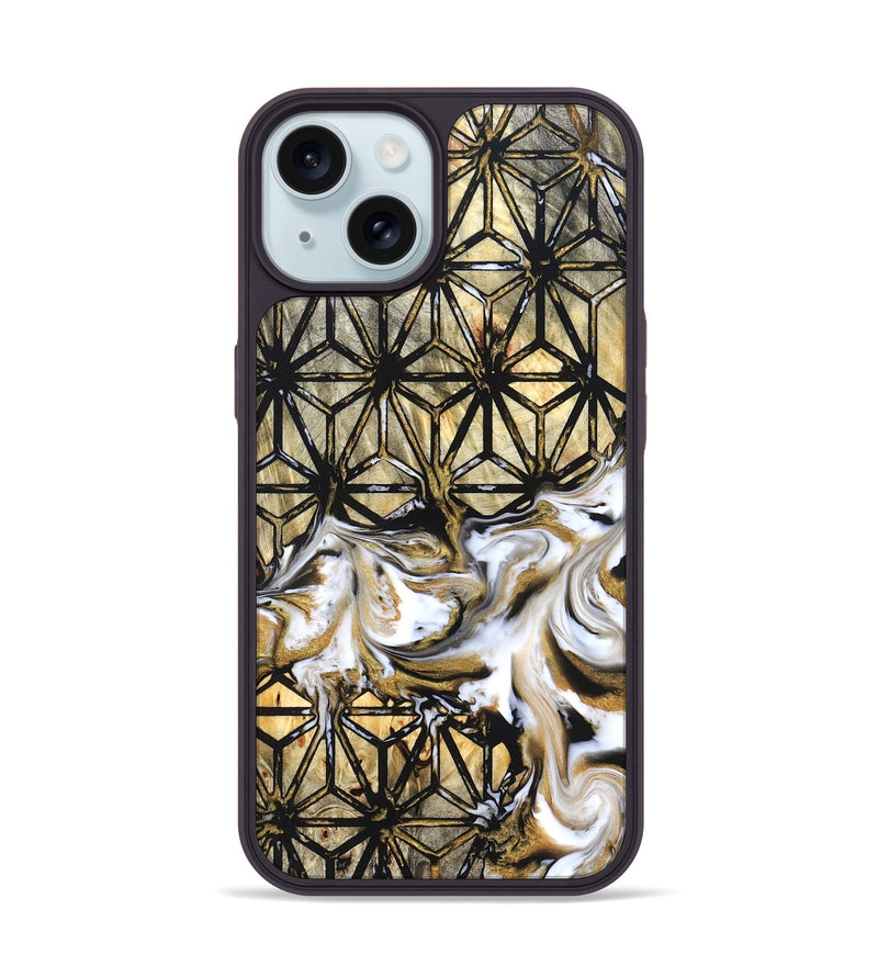 iPhone 15 Wood Phone Case - Sawyer (Pattern, 826533)
