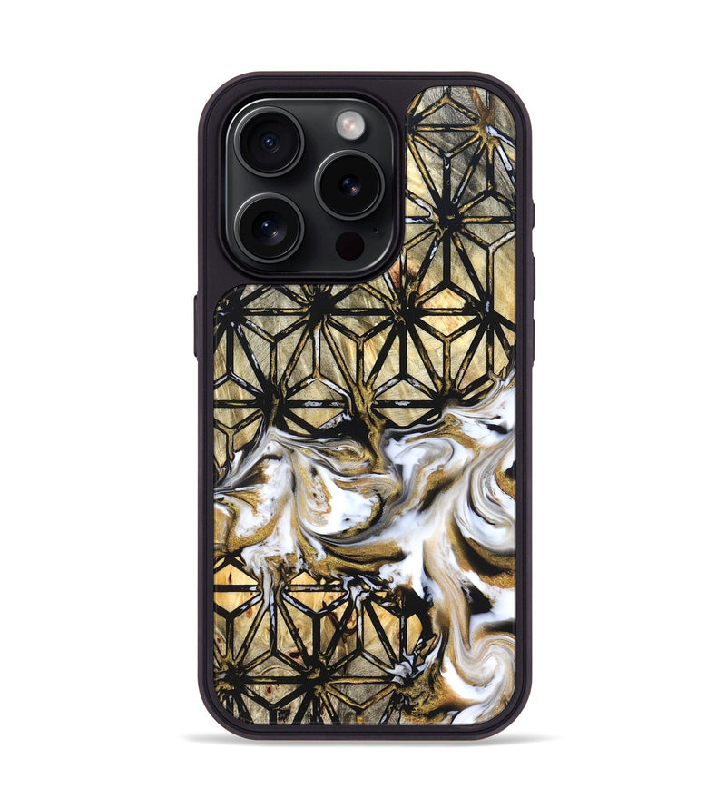 iPhone 15 Pro Wood Phone Case - Sawyer (Pattern, 826533)