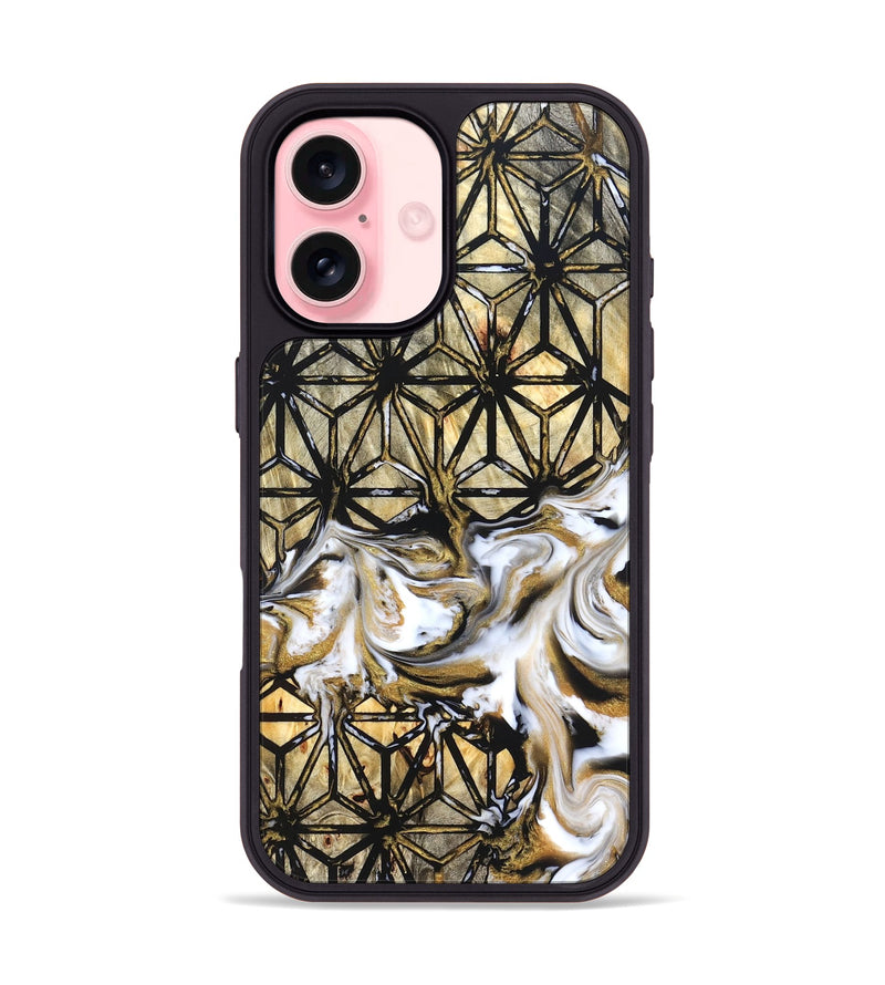 iPhone 16 Wood Phone Case - Sawyer (Pattern, 826533)