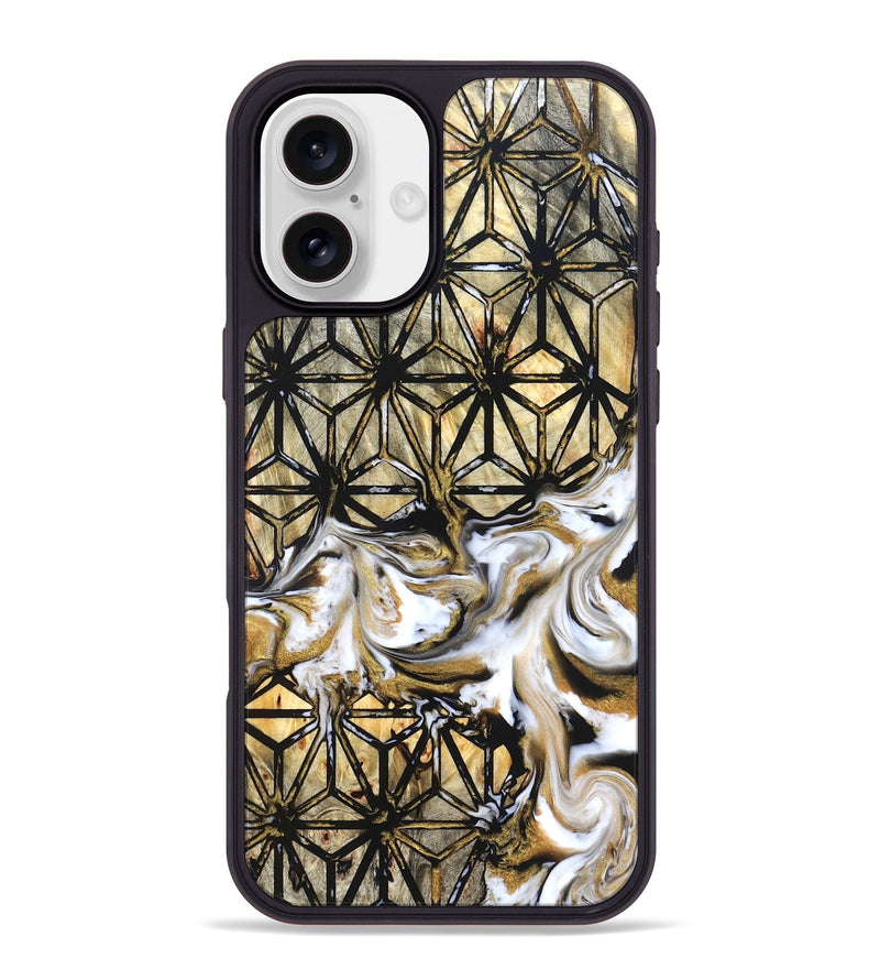 iPhone 16 Plus Wood Phone Case - Sawyer (Pattern, 826533)