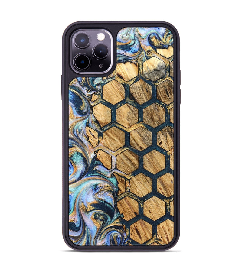 iPhone 11 Pro Max Wood Phone Case - Steve (Pattern, 826536)