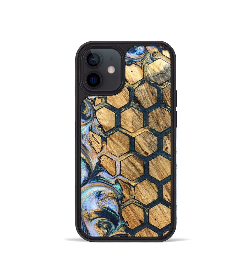iPhone 12 mini Wood Phone Case - Steve (Pattern, 826536)