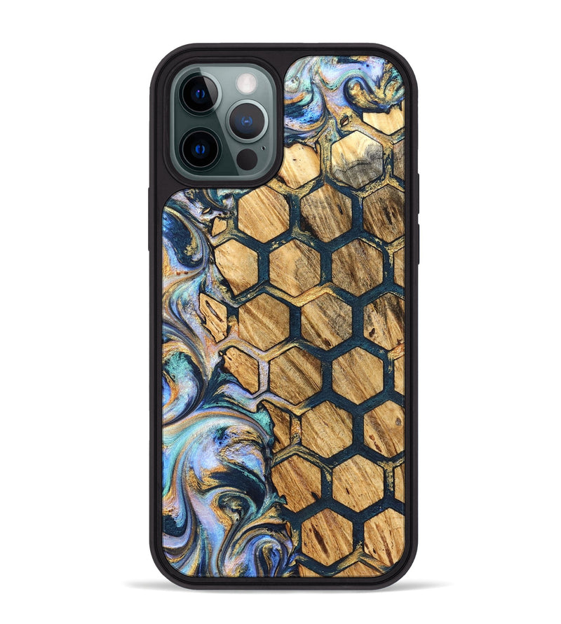 iPhone 12 Pro Max Wood Phone Case - Steve (Pattern, 826536)