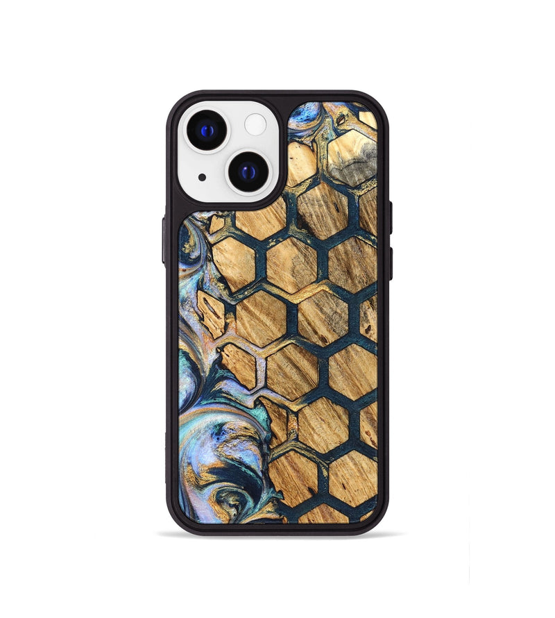 iPhone 13 mini Wood Phone Case - Steve (Pattern, 826536)