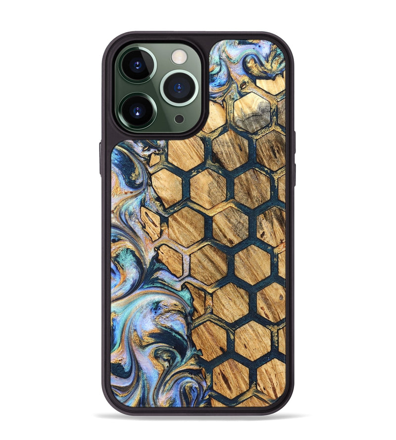 iPhone 13 Pro Max Wood Phone Case - Steve (Pattern, 826536)