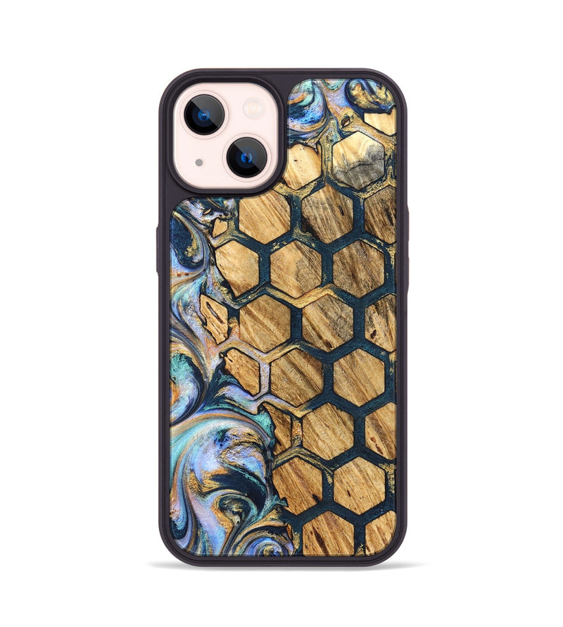 iPhone 14 Wood Phone Case - Steve (Pattern, 826536)