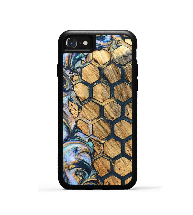 iPhone SE Wood Phone Case - Steve (Pattern, 826536)