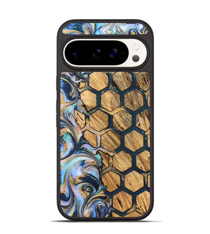 Pixel 9 Pro Wood Phone Case - Steve (Pattern, 826536)