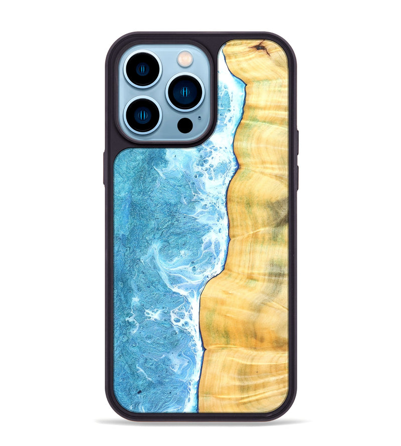 iPhone 14 Pro Max Wood Phone Case - Shaina (Coastal, 826539)