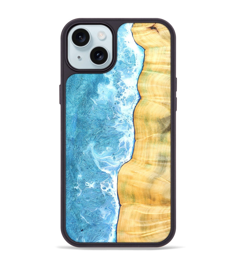iPhone 15 Plus Wood Phone Case - Shaina (Coastal, 826539)