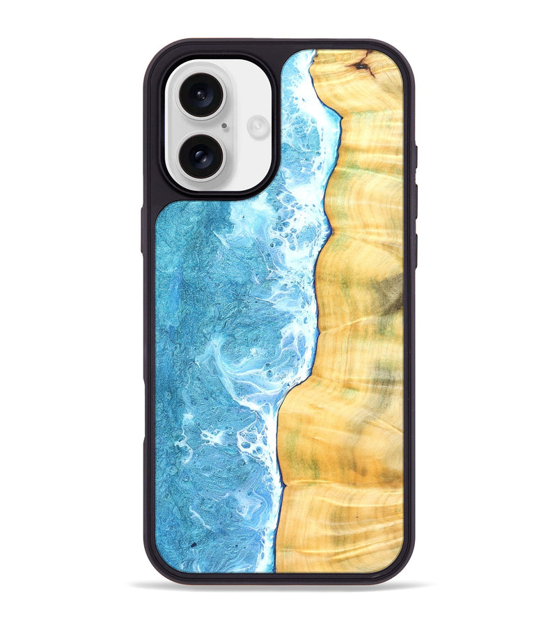 iPhone 16 Plus Wood Phone Case - Shaina (Coastal, 826539)