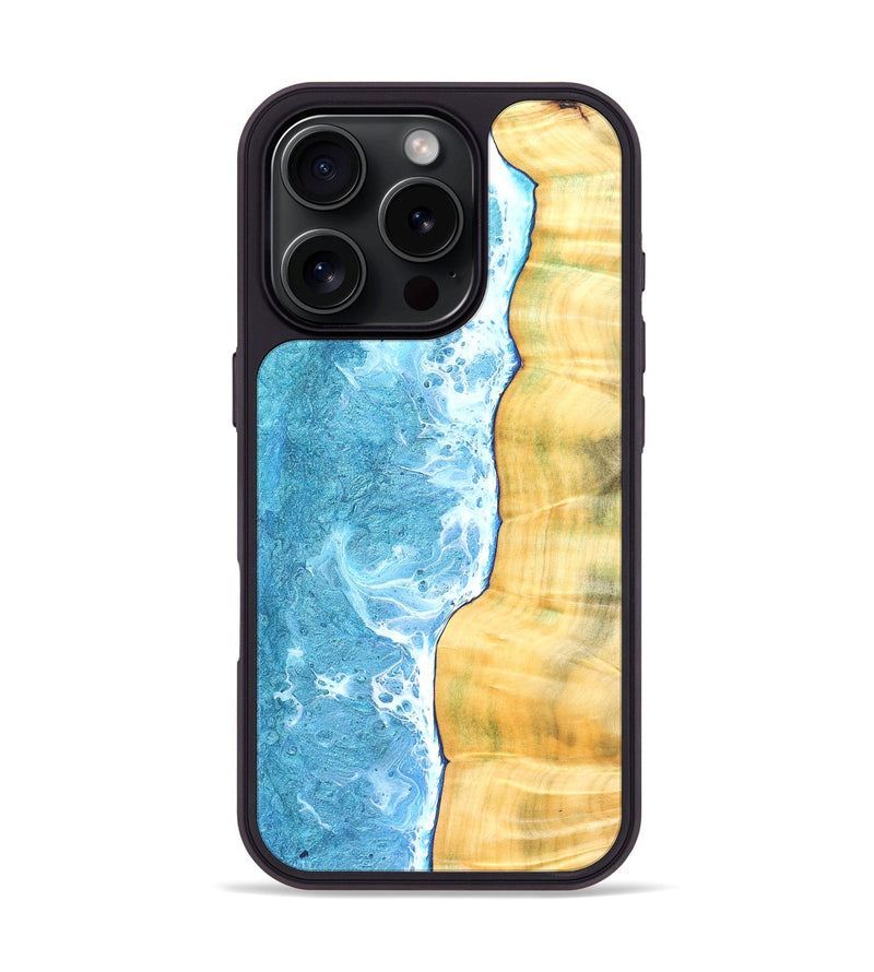 iPhone 16 Pro Wood Phone Case - Shaina (Coastal, 826539)