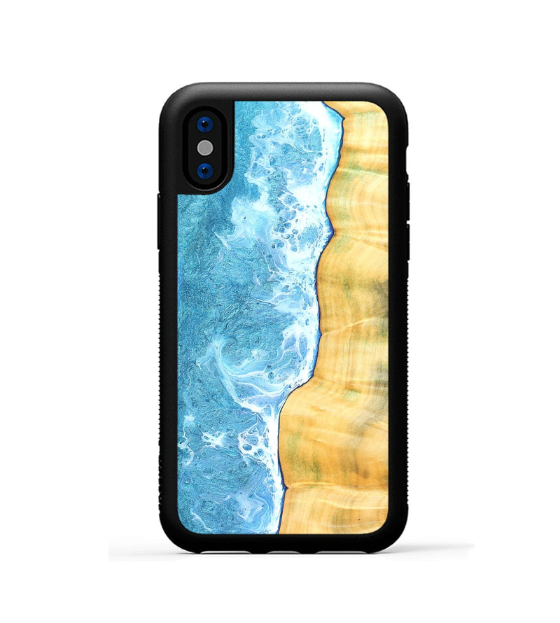 iPhone Xs Wood Phone Case - Shaina (Coastal, 826539)