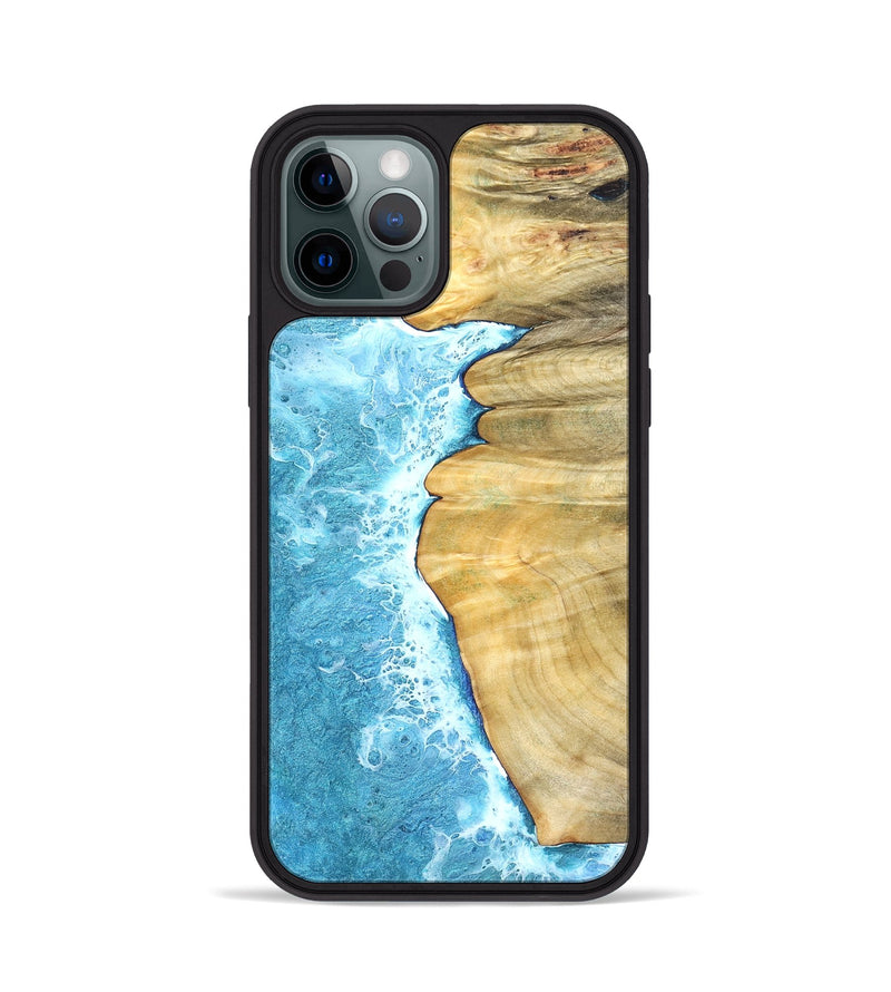 iPhone 12 Pro Wood Phone Case - Eda (Coastal, 826542)