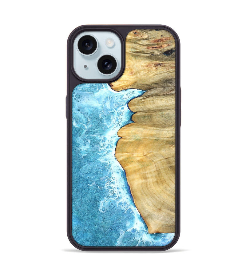 iPhone 15 Wood Phone Case - Eda (Coastal, 826542)