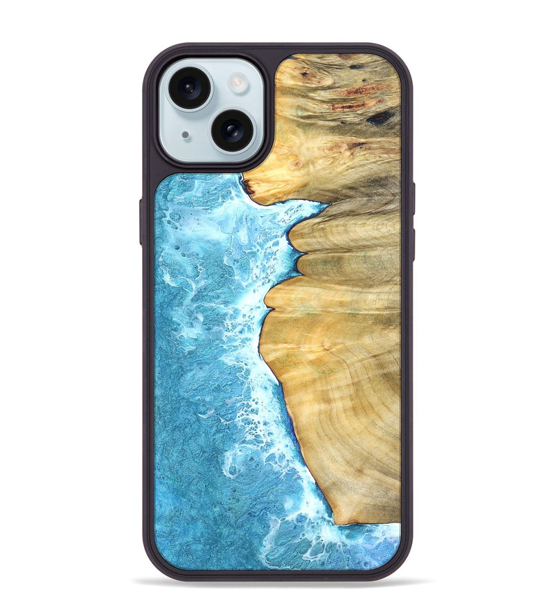 iPhone 15 Plus Wood Phone Case - Eda (Coastal, 826542)