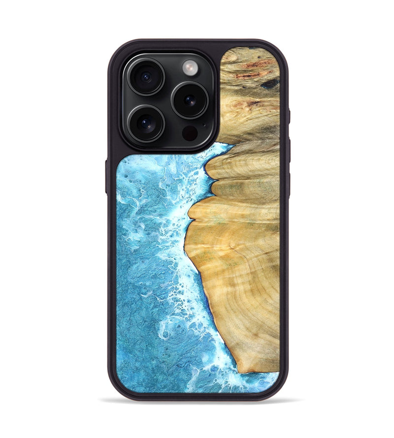 iPhone 15 Pro Wood Phone Case - Eda (Coastal, 826542)