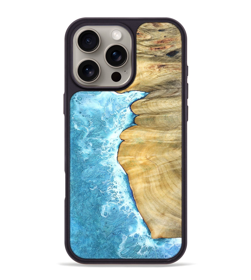 iPhone 16 Pro Max Wood Phone Case - Eda (Coastal, 826542)