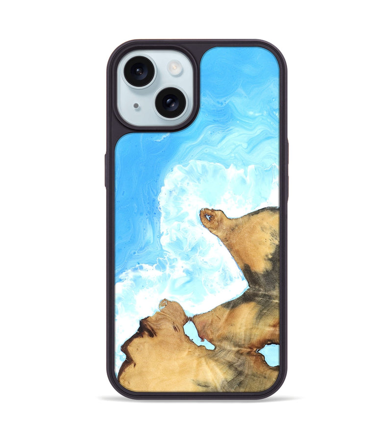 iPhone 15 Wood Phone Case - Lavern (Coastal, 826545)