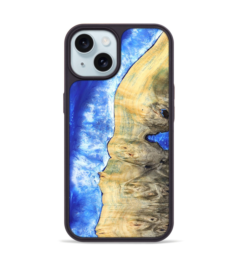 iPhone 15 Wood Phone Case - Kaison (Coastal, 826548)