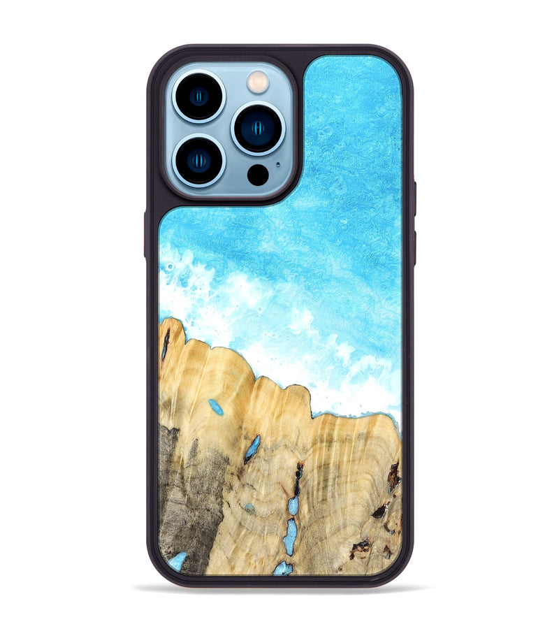 iPhone 14 Pro Max Wood Phone Case - Jazlynn (Coastal, 826549)