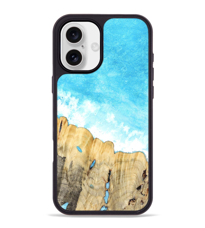 iPhone 16 Plus Wood Phone Case - Jazlynn (Coastal, 826549)