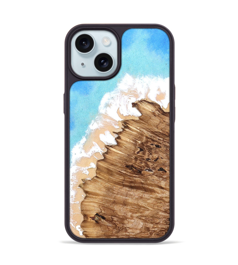 iPhone 15 Wood Phone Case - Ezra (Coastal, 826551)
