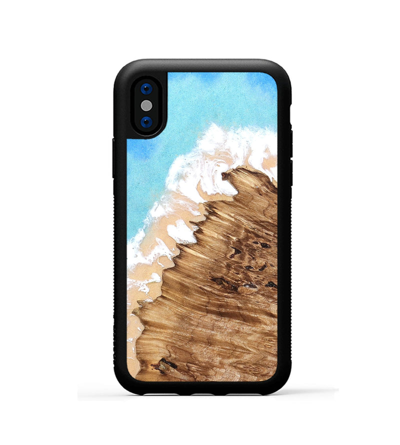 iPhone Xs Wood Phone Case - Ezra (Coastal, 826551)