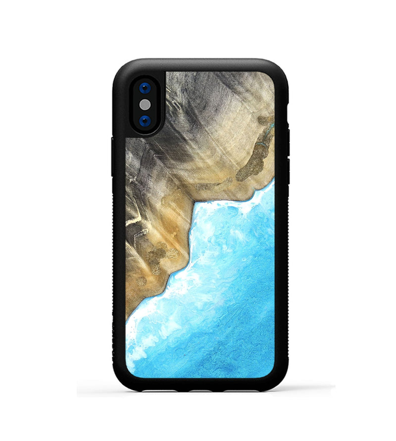 iPhone Xs Wood Phone Case - Camren (Coastal, 826554)