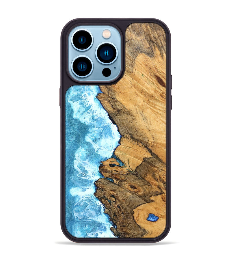 iPhone 14 Pro Max Wood Phone Case - Harmon (Coastal, 826555)