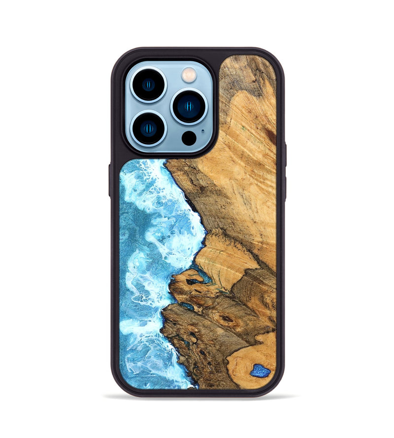iPhone 14 Pro Wood Phone Case - Harmon (Coastal, 826555)